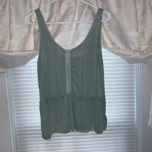 Soft and Sexy green tank top